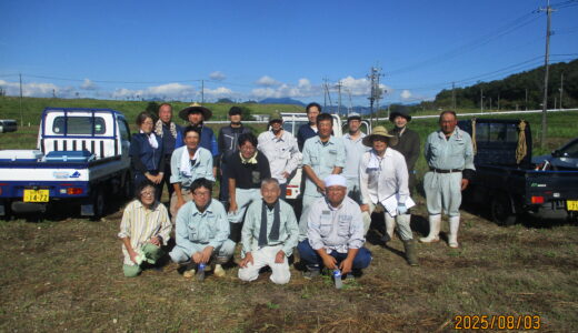 【大里西】道路(農道)草刈り
