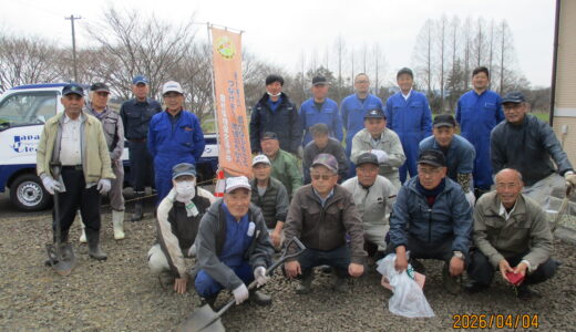 【満穂東・西】堀上げ・水路上げを行いました